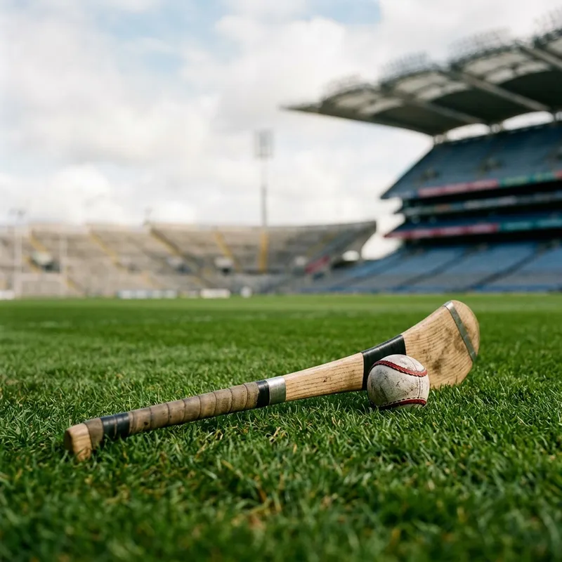 Croke Park packed to capacity on All-Ireland final day with county flags in the crowd