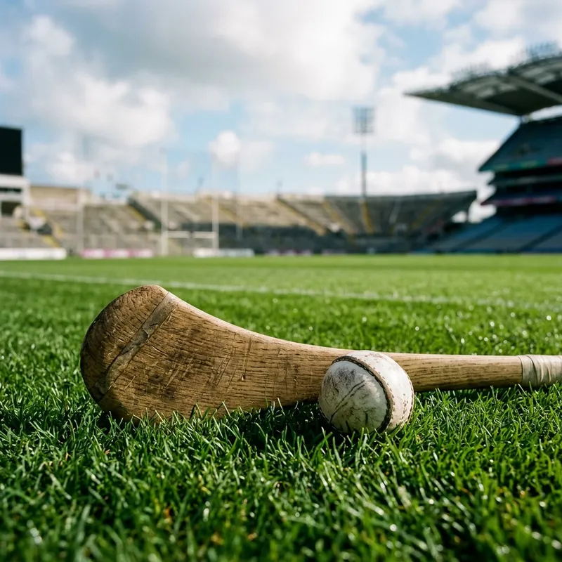 Croke Park packed to capacity on All-Ireland final day with county flags in the crowd